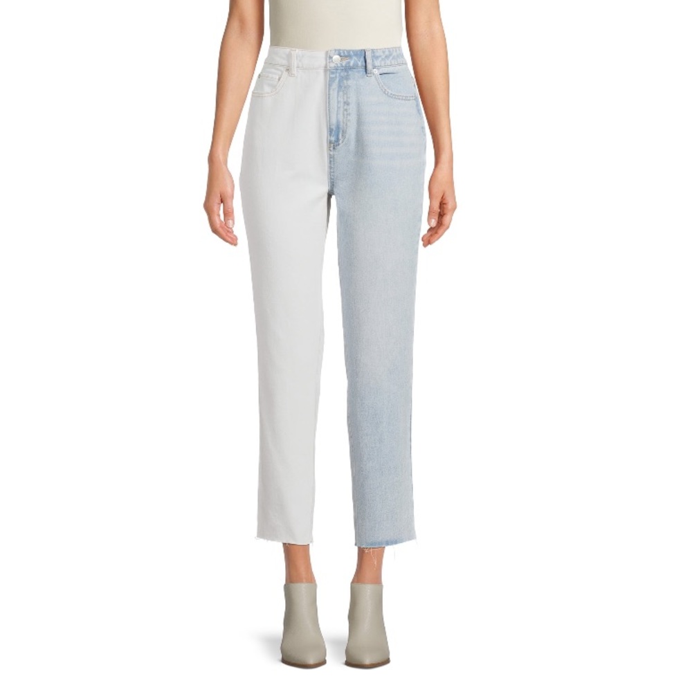 NWT Colorblock denim